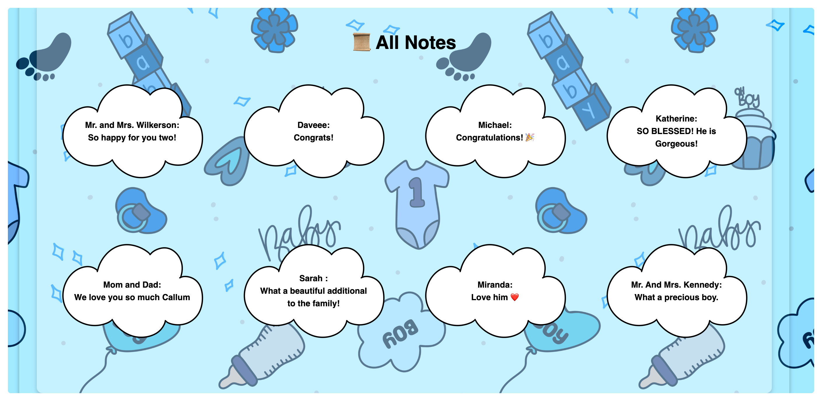 All Notes